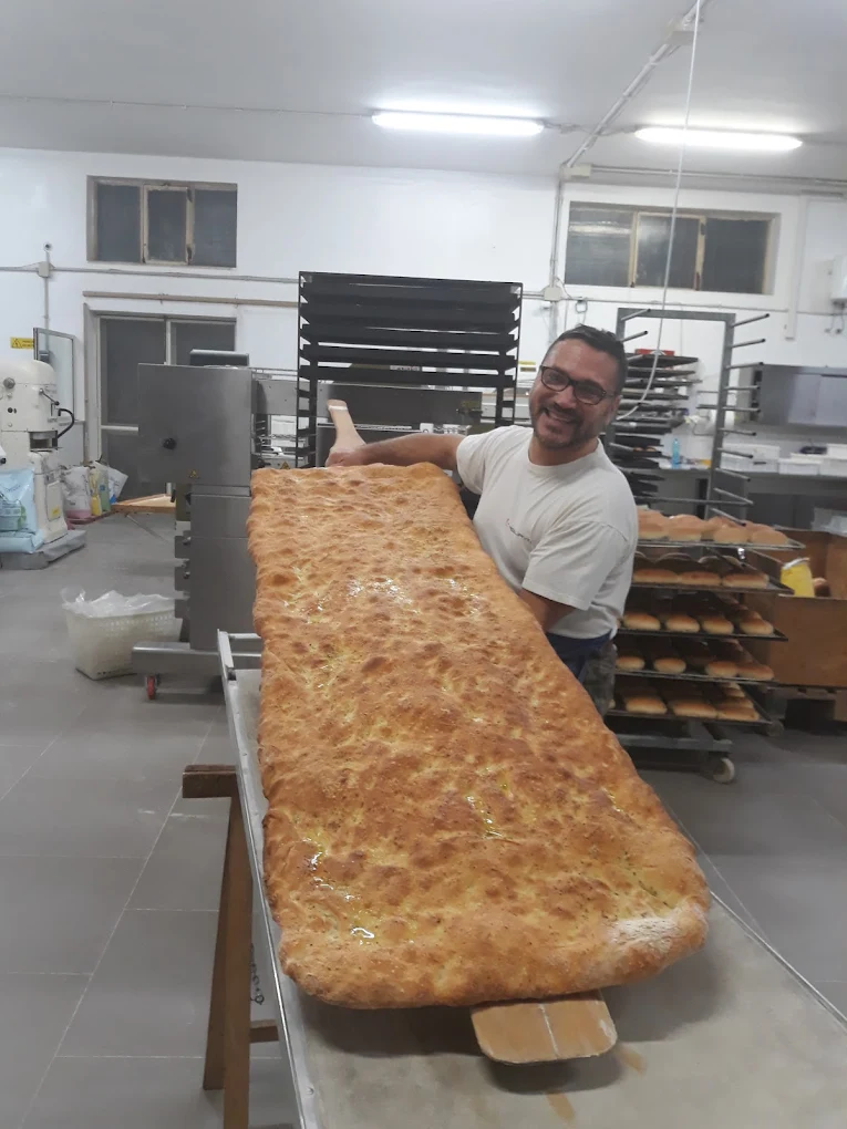 Massimo Conte e l'esposizione dei prodotti